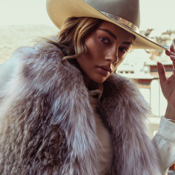 Luxury Women’s Fur Vests & Capes | HYDE