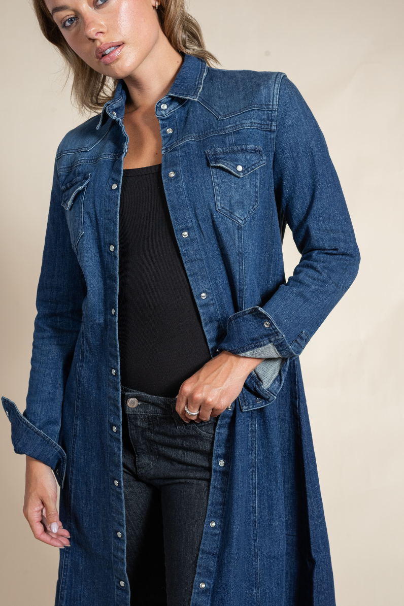 Cody Bel Duster Dress - Hyde Luxury Apparel