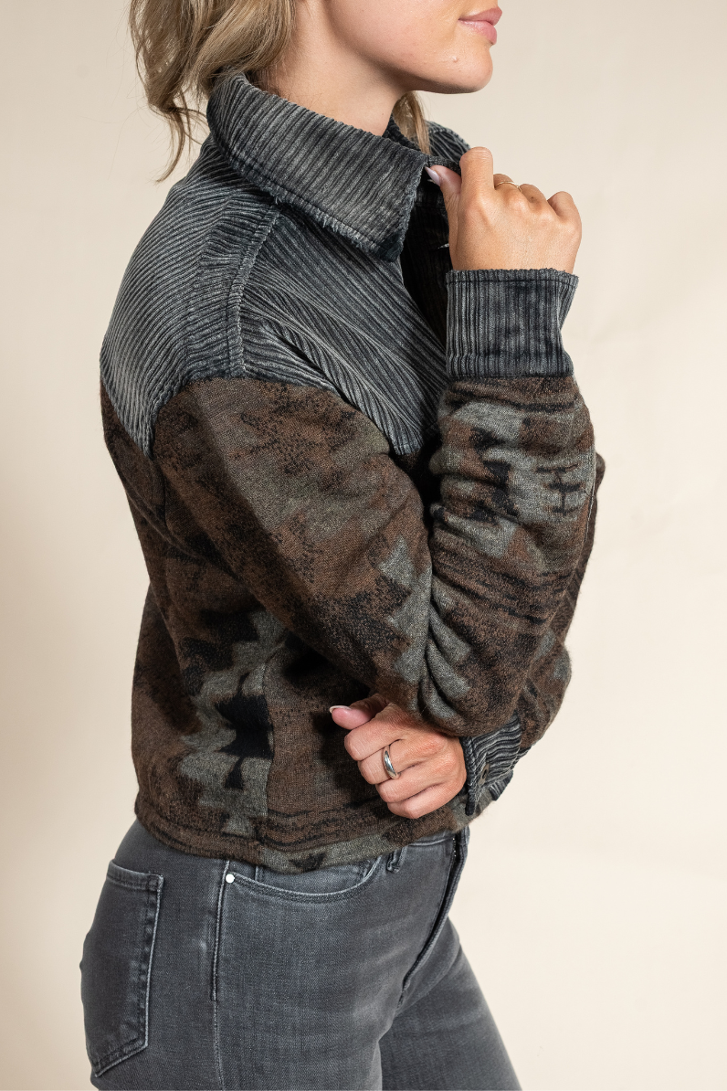 Kaiah Cropped Overshirt