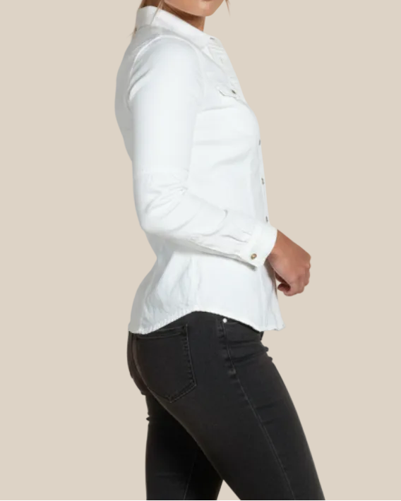 Sarah Western Snap Shirt - Hyde Luxury Apparel