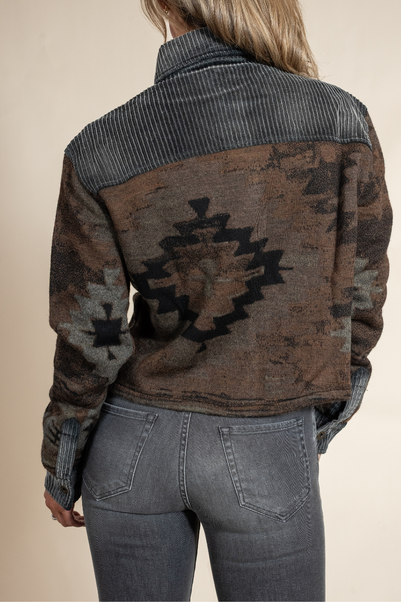 Kaiah Cropped Overshirt