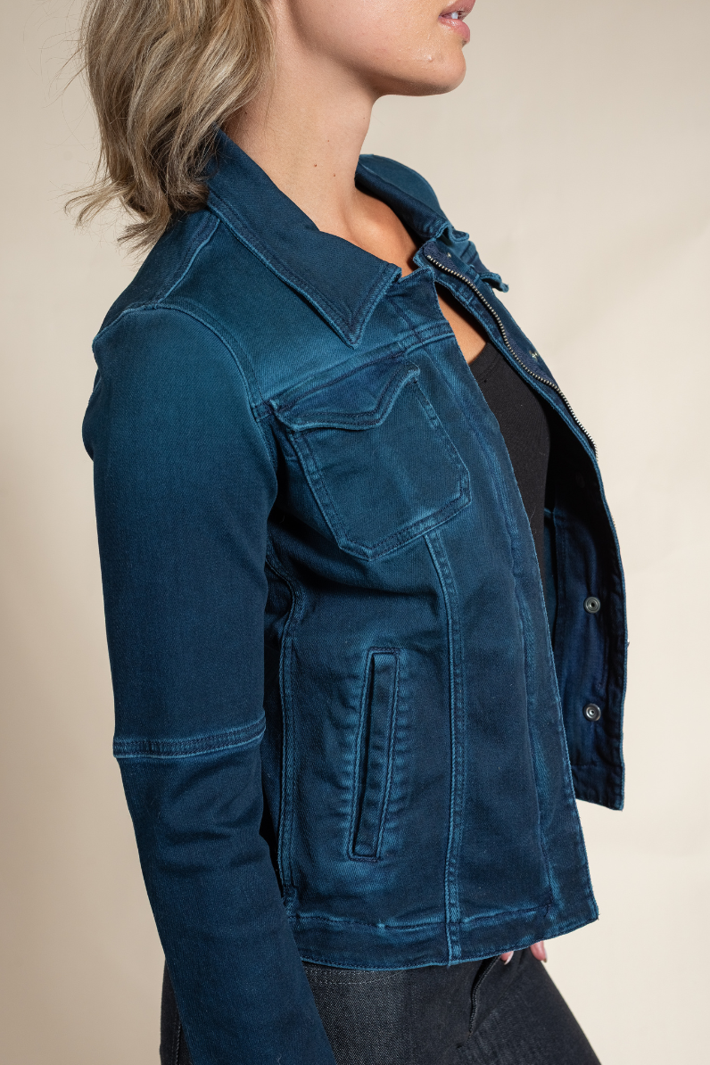 Beale Italian Denim Jacket - Hyde Luxury Apparel