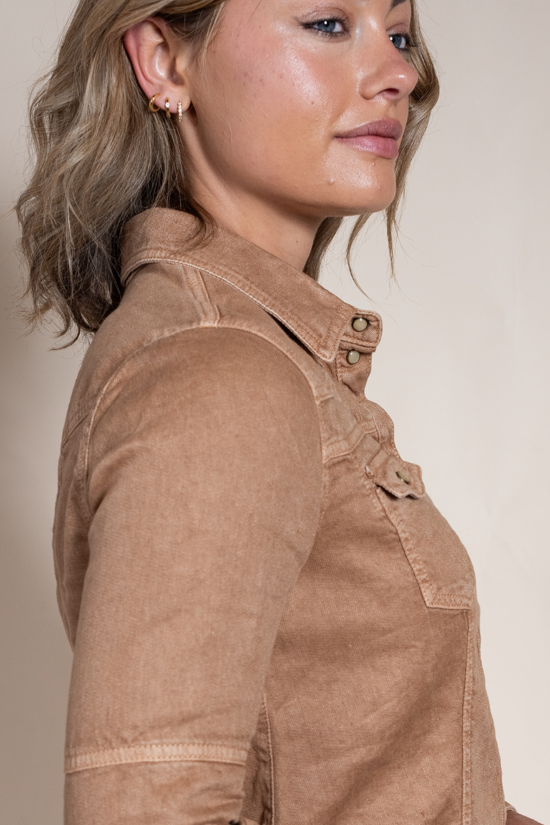 Sarah Western Snap Shirt