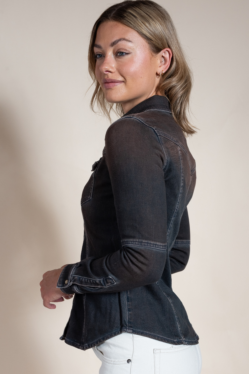 Beth Selvage Denim Shirt