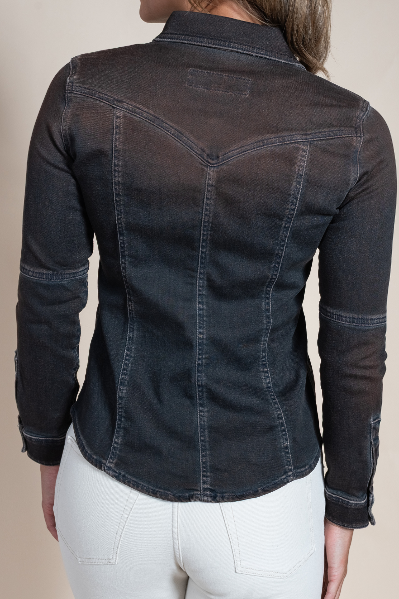 Beth Selvage Denim Shirt