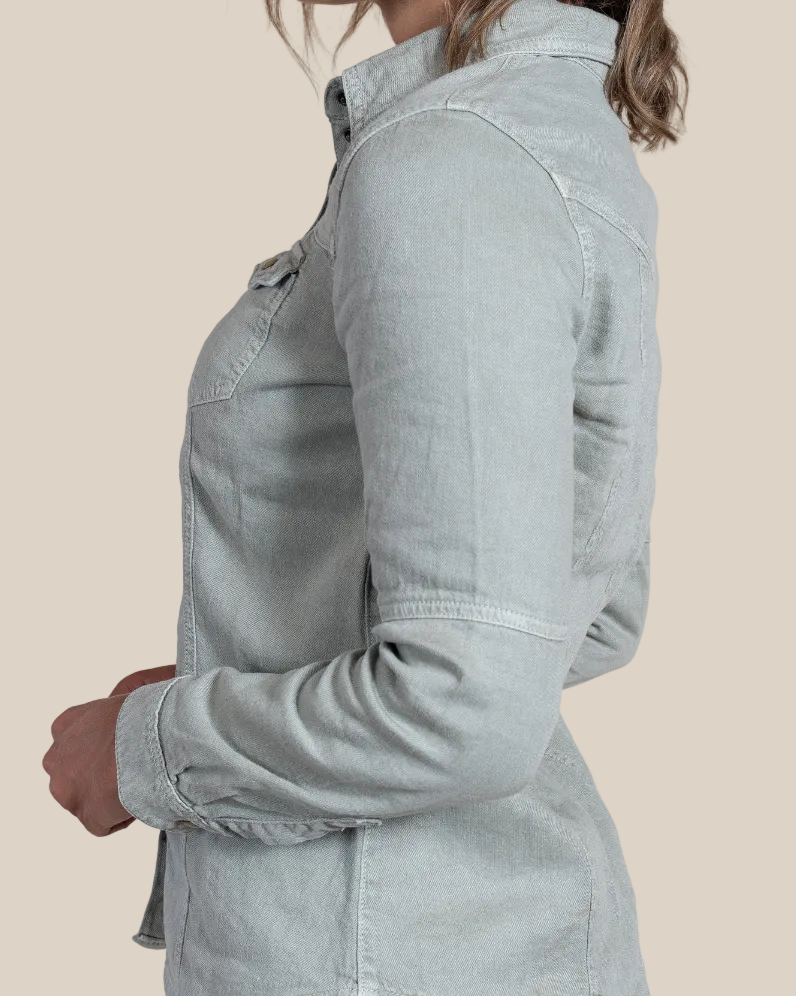 Sarah Western Snap Shirt - Hyde Luxury Apparel