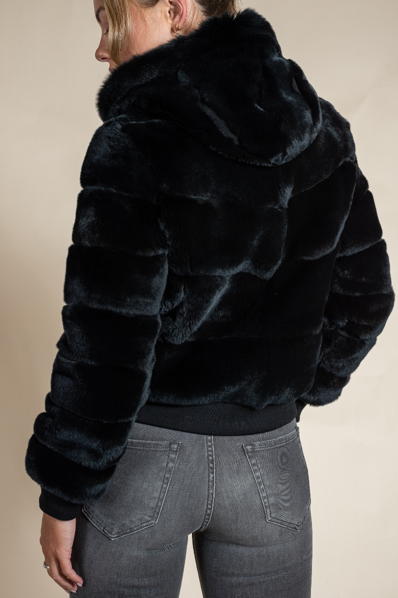 Rex Bomber Jacket with Hood