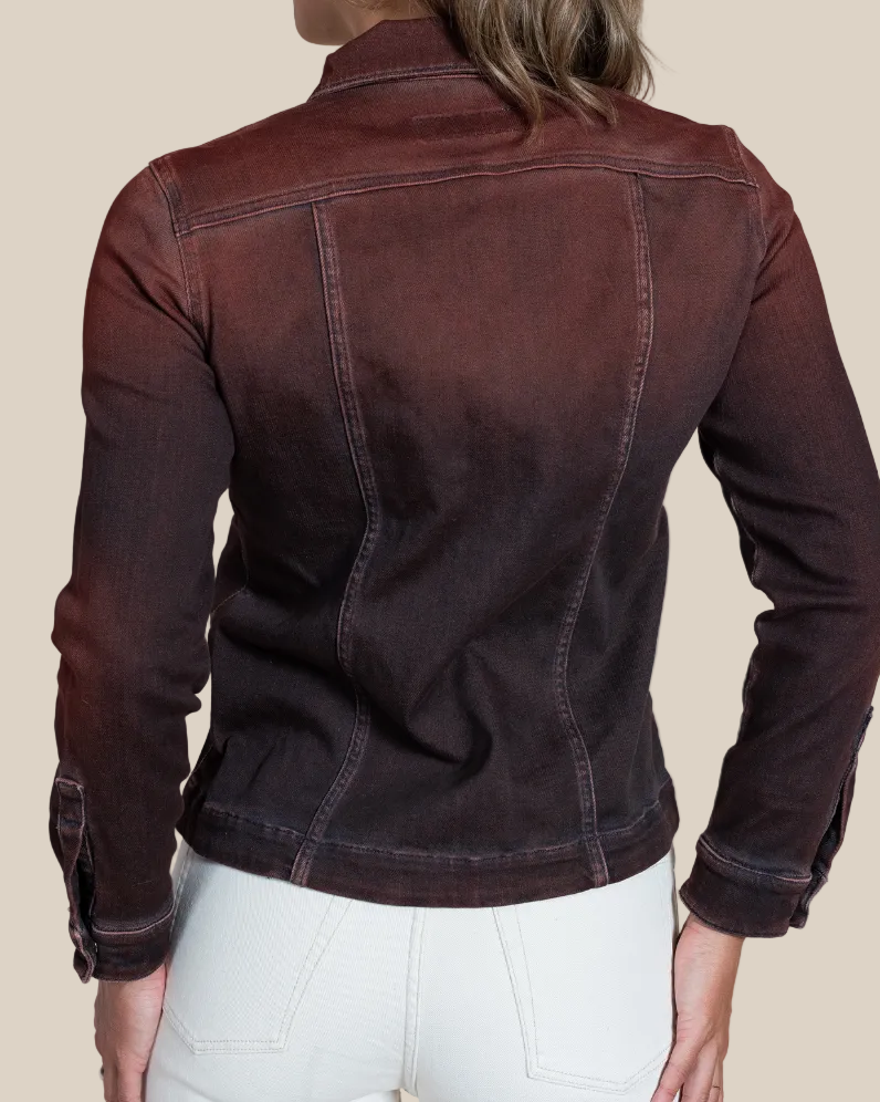Women's Beale Selvedge Denim Jacket – Italian Luxury Denim Outerwear