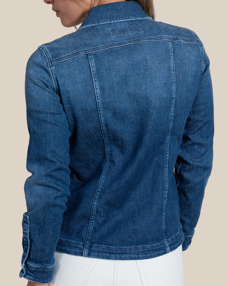 Women's Beale Selvedge Denim Jacket – Italian Luxury Denim Outerwear