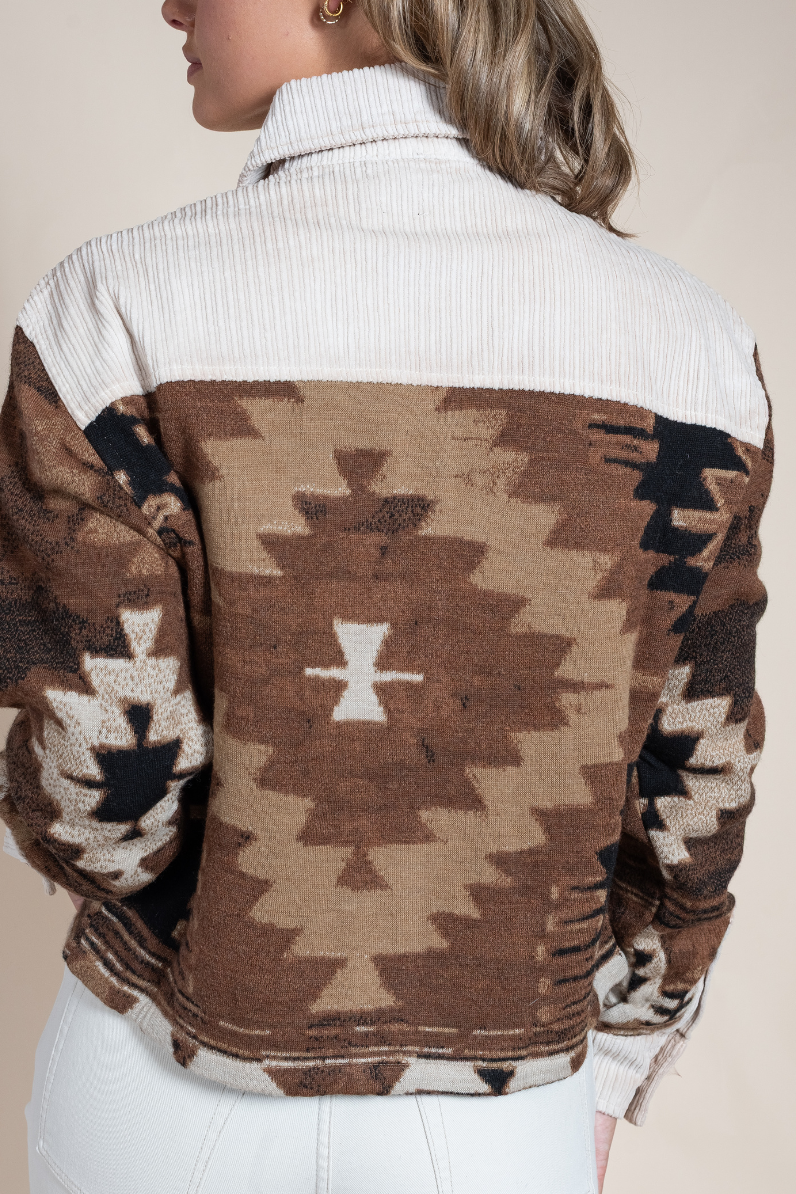 Kaiah Cropped Overshirt - Hyde Luxury Apparel