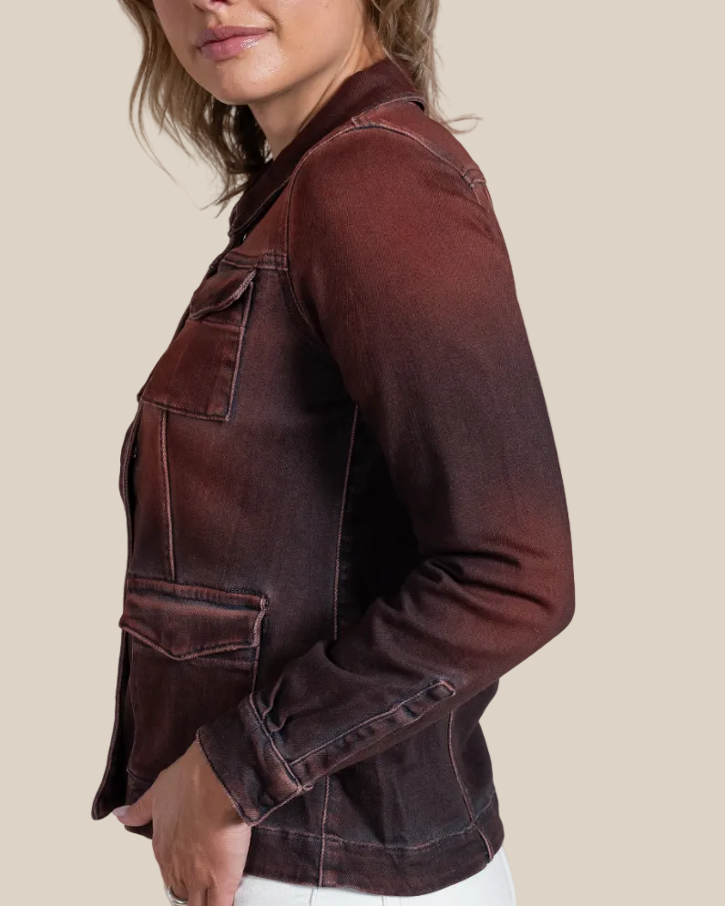 Women's Beale Selvedge Denim Jacket – Italian Luxury Denim Outerwear