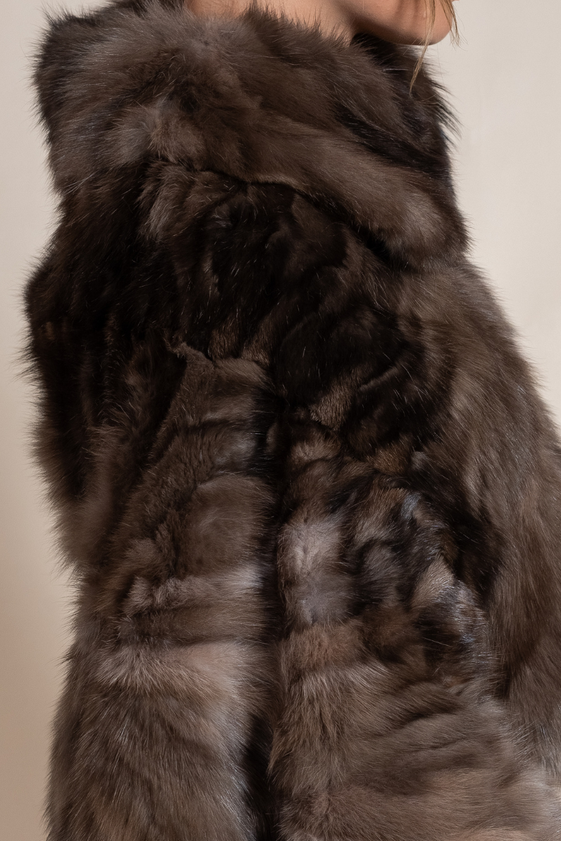 Russian Sable Cape | Hyde Luxury Fashion - Hyde Luxury Apparel