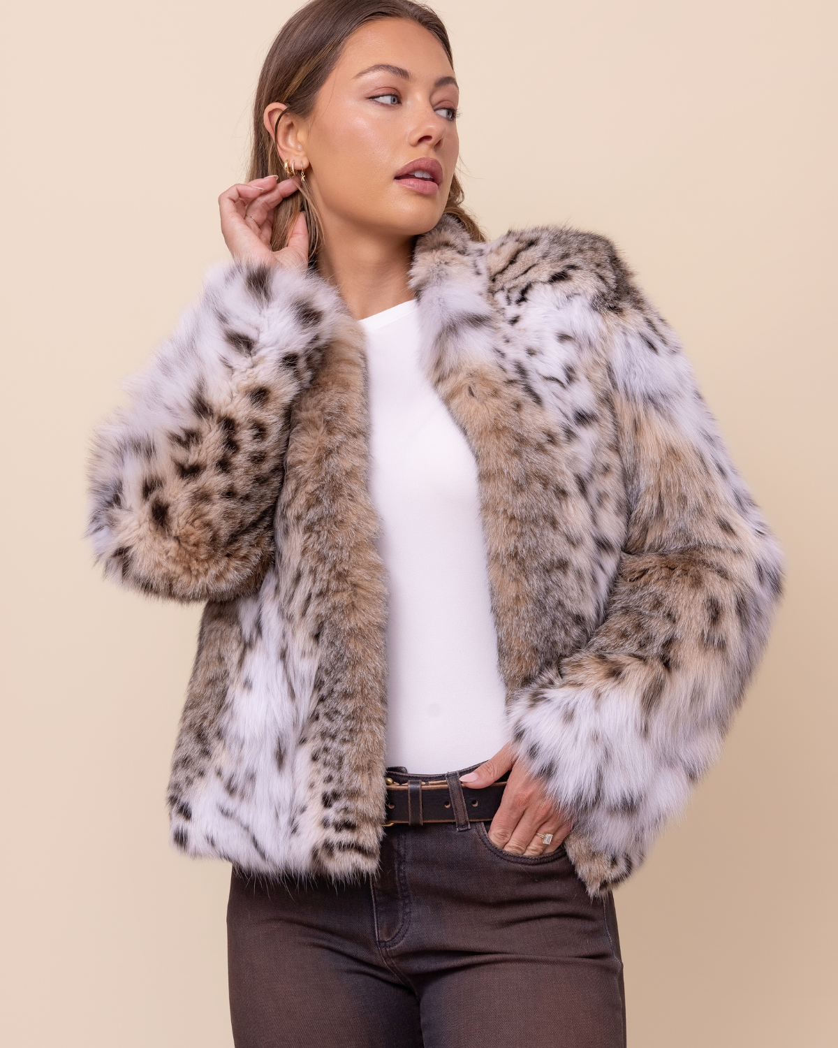 HYDE Aurora Full Skin American Lynx Jacket
