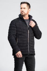 Matisse Suede light down-filled jacket