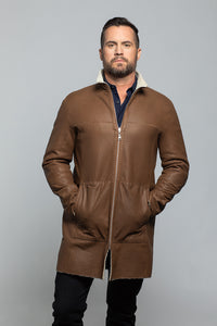 Bronson Astrakhan Lamb Reversible Shearling 35"