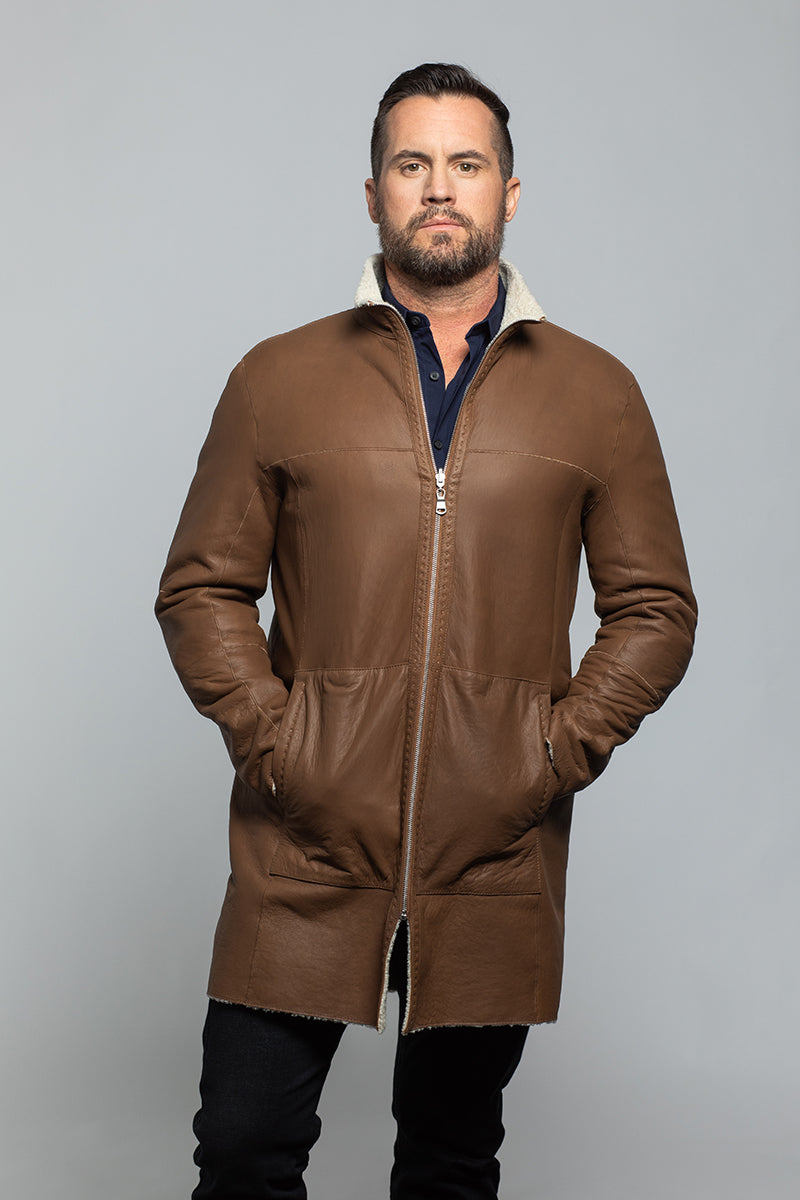 Bronson Astrakhan Lamb Reversible Shearling 35"