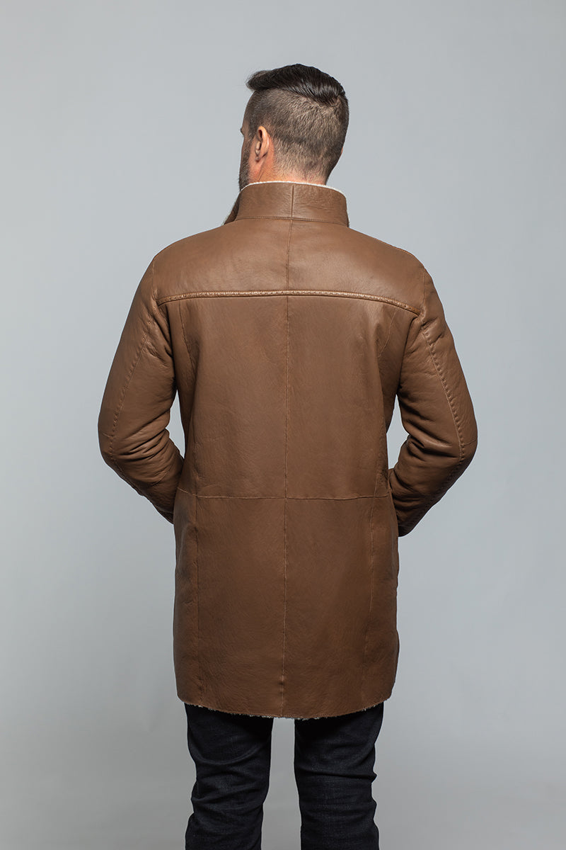 Bronson Astrakhan Lamb Reversible Shearling 35"