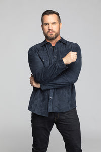 Men's Lamb Suede 4 Pocket Shirt
