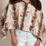 Women’s Sheared Mink Coat with Shawl Collar – Luxury Fur Outerwear | Hyde Luxury Apparel