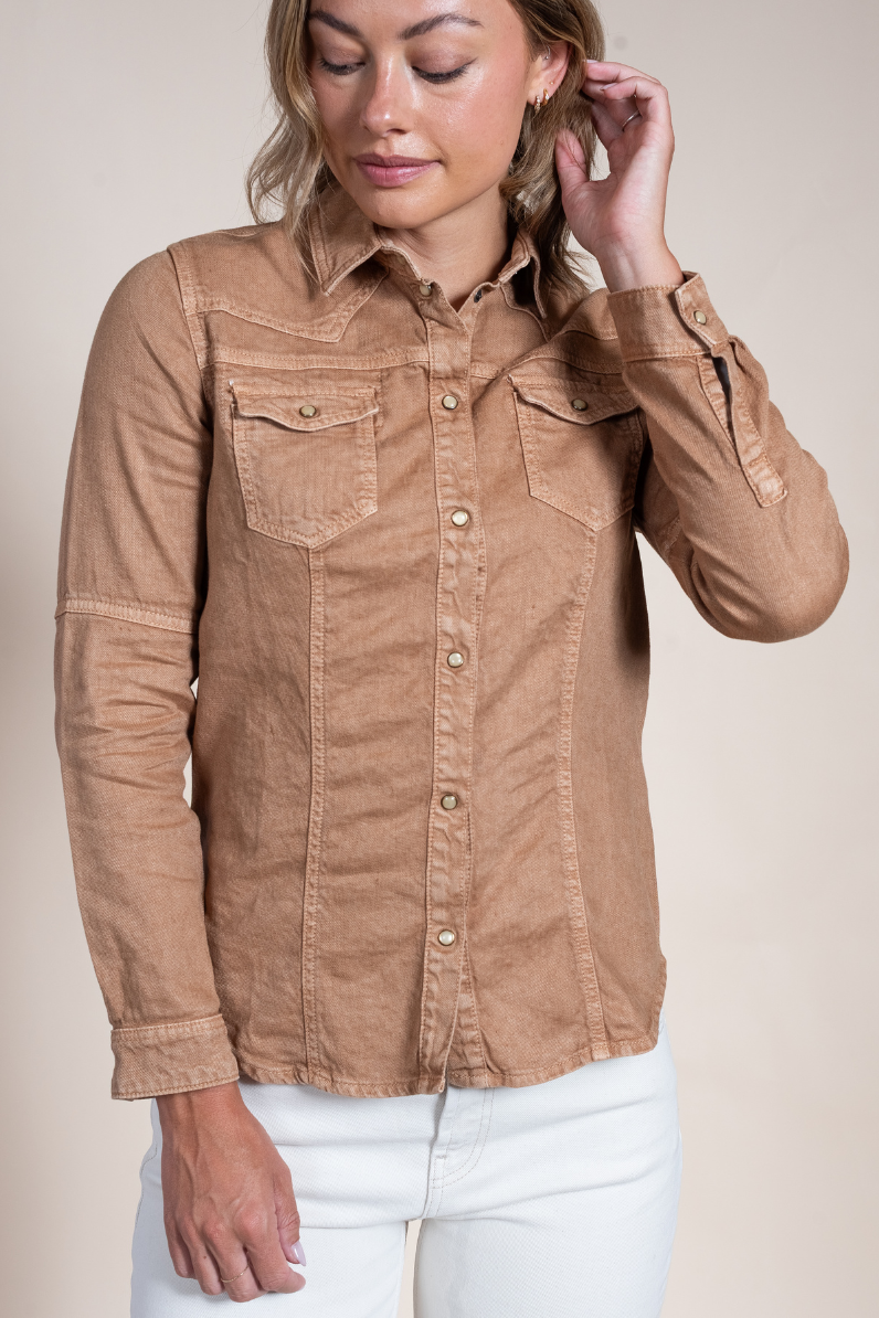 Sarah Western Snap Shirt