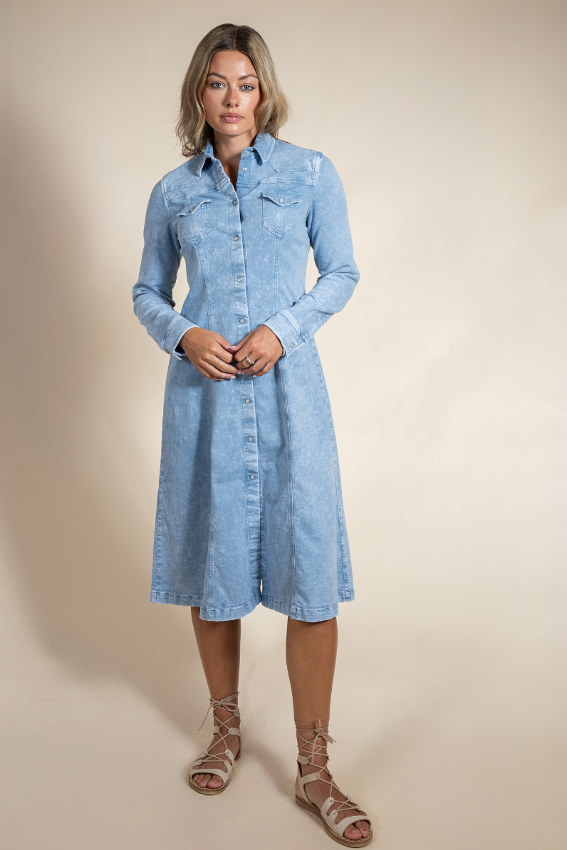 Cody Bel Duster Dress - Hyde Luxury Apparel