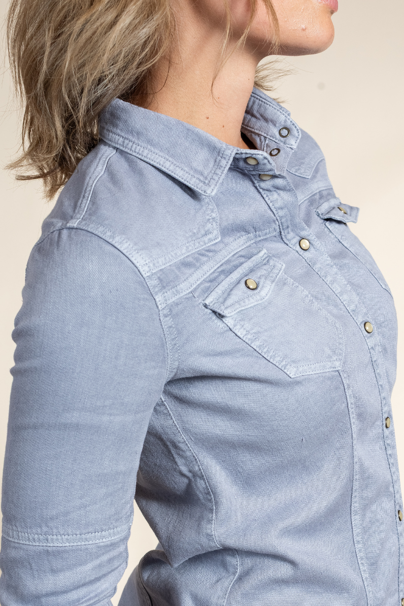 Sarah Western Snap Shirt