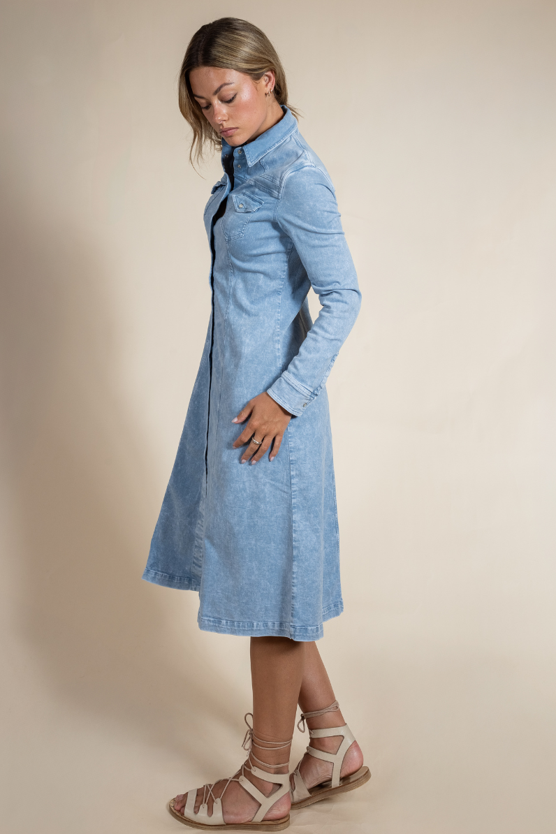 Cody Bel Duster Dress - Hyde Luxury Apparel