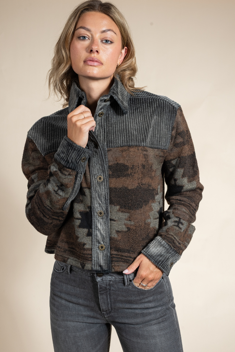 Kaiah Cropped Overshirt