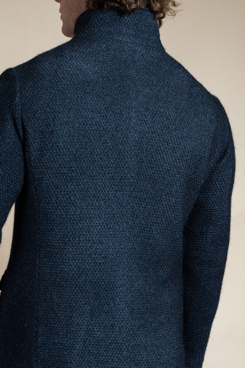 Mohair Wool Men's Coat - Hyde Luxury Apparel