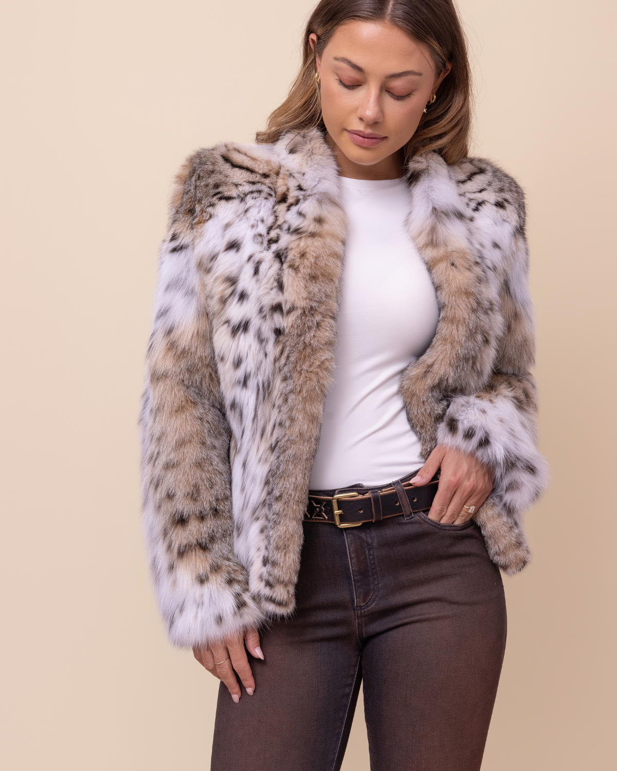 HYDE Aurora Full Skin American Lynx Jacket