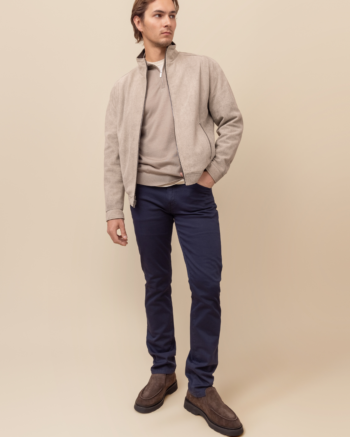paired with denim and luxury outerwear